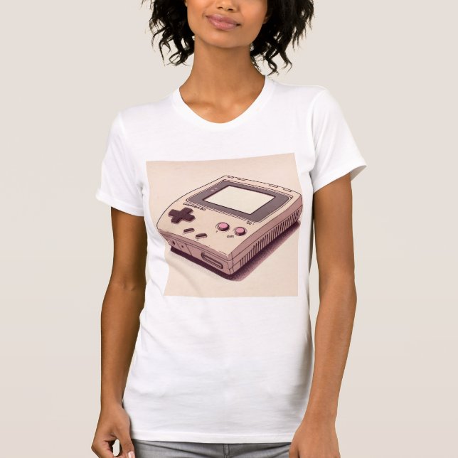 T-shirt actif de la console de jeu (Devant)