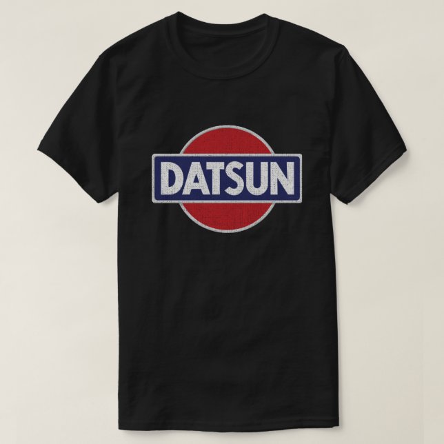 T-shirt actif du logo Datsun (Design devant)