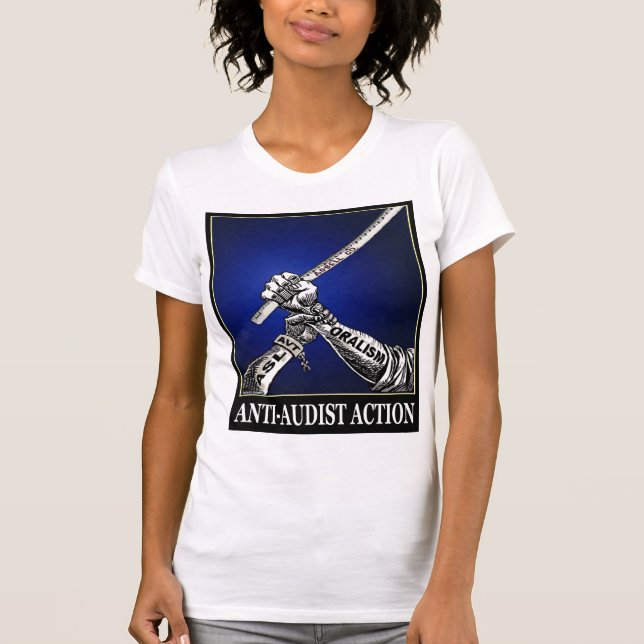 T-shirt Action anti-audiste (Devant)