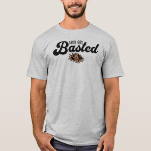 T-shirt Action de grâce Faisons-nous arroser, dinde