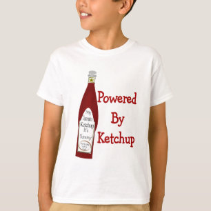 T-shirt Actionné par le ketchup