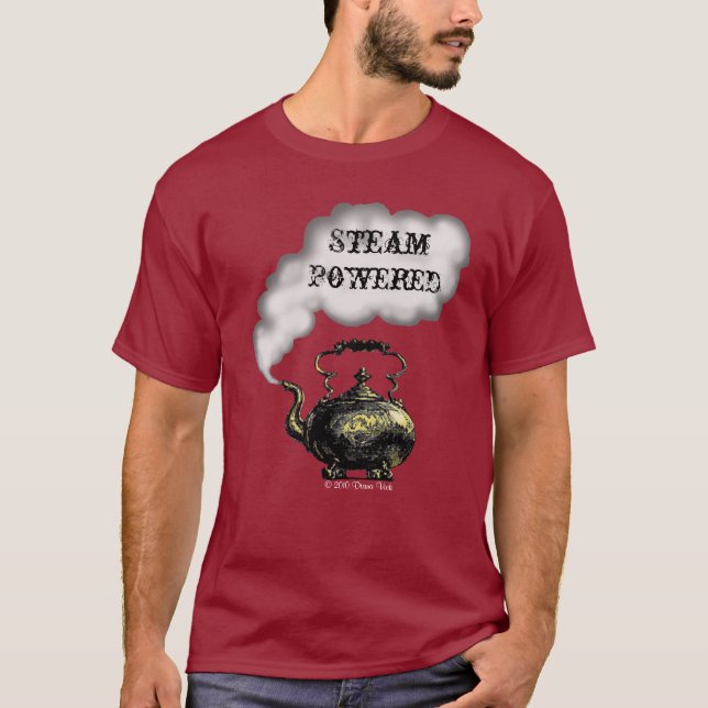 T-shirt actionné par vapeur (Devant)