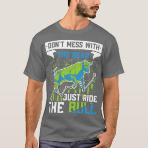 T-shirt Actions Investir Bull Et Ours Stock Market 3