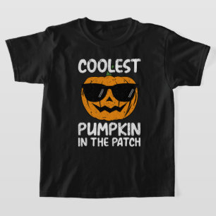 T-shirt Actious Coolest Citrouille dans le patch, Hallowee