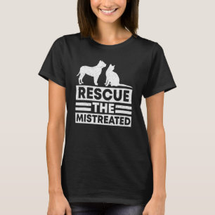 T-shirt Activiste animal Secourir Animaux Droits de conser