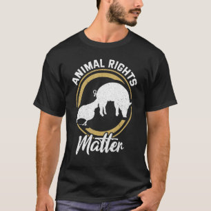 T-shirt Activiste animal Secourir Animaux Droits de conser