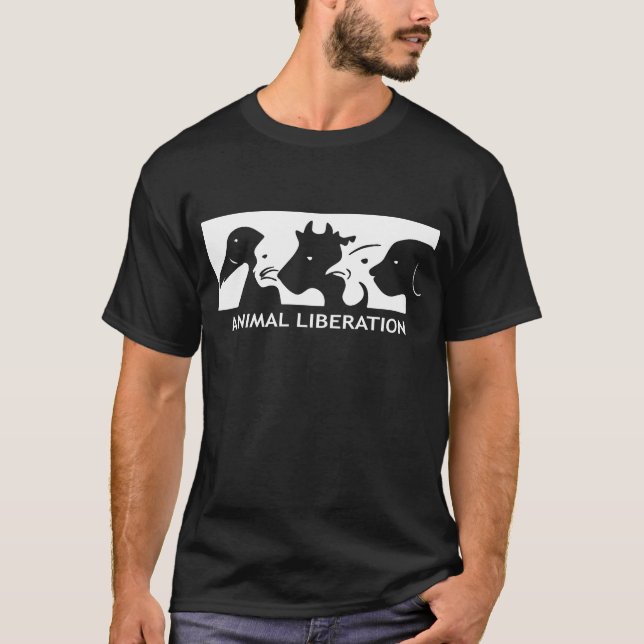 T-shirt Activiste de droits des animaux d'avant de (Devant)