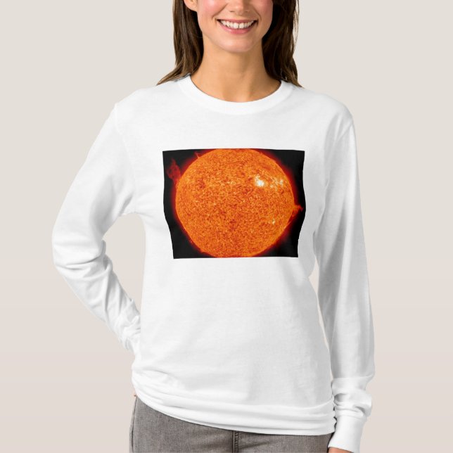 T-shirt Activité solaire sur le Soleil (Devant)
