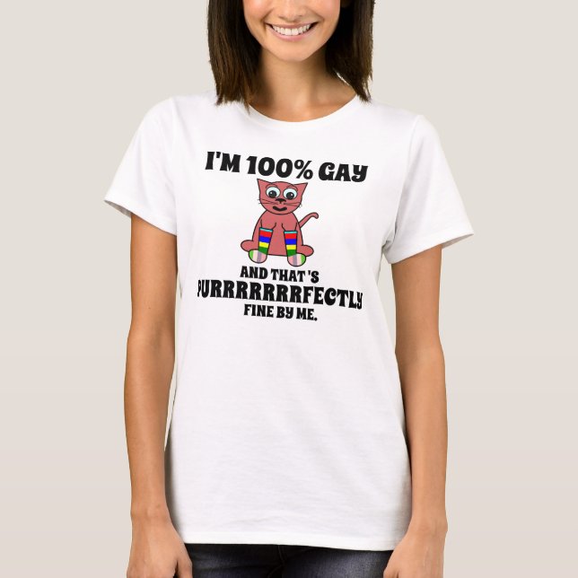 T-SHIRT ACTUELLEMENT GAY (Devant)