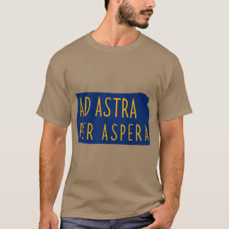 T-shirt Ad astra par astra 1