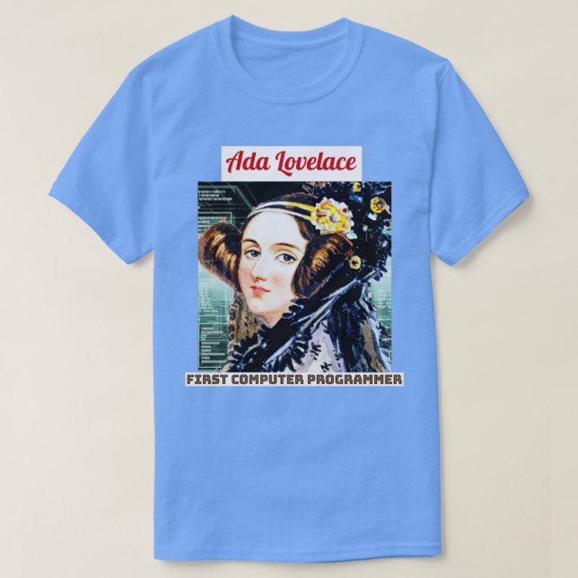 T-shirt Ada Lovelace 1 (Design devant)