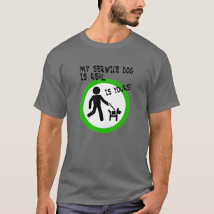 T-shirt ADA pour chien de service