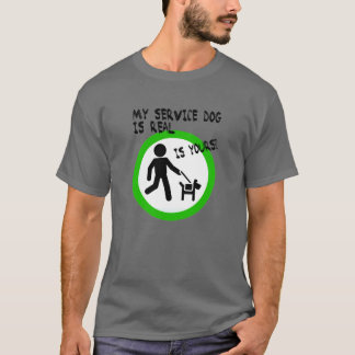 T-shirt ADA pour chien de service