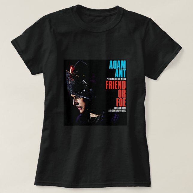 T-shirt Adam Ant Ori Tour 2020 (Design devant)