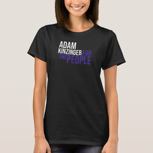 T-shirt Adam Kinzinger Pour Le Peuple Pro Républicain Patr (Devant)
