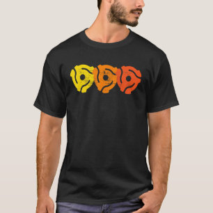 T-shirt Adaptateur 45 disques 45 tr/min Adaptateur 45 broc