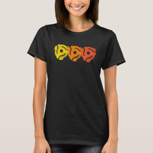 T-shirt Adaptateur 45 disques 45 tr/min Adaptateur 45 broc