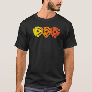 T-shirt Adaptateur 45 disques 45 tr/min Adaptateur 45 broc