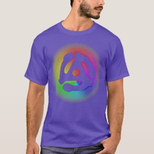 T-shirt Adaptateur 45 tr/min Rainbow Electronic Dance Musi