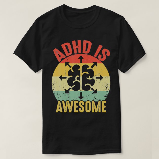 T-shirt ADD est génial pour les enfants (Design devant)