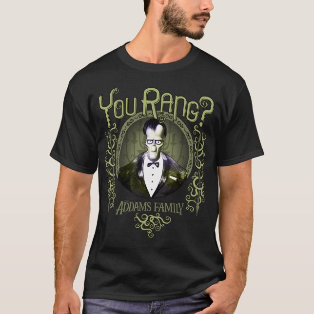 T-shirt Addams Family Lurch You Rang Portrait (Devant)