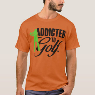 T-shirt Addicé au golf
