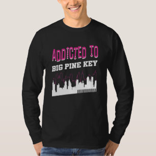 T-shirt Addicité À Big Pine Key Vacation Humour Voyage Flo