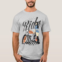 Addicité à la chemise moto Ride