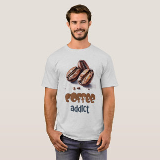 T-shirt Addict au café ? Célébrons l'amour de la caféine