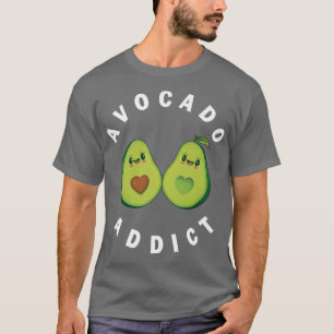 T-shirt Addict Avocado Saint Guacamole Lover World Vegan V