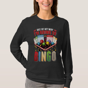 T-shirt Addict de bingo Hommes Femmes Drôle Joueur de bin