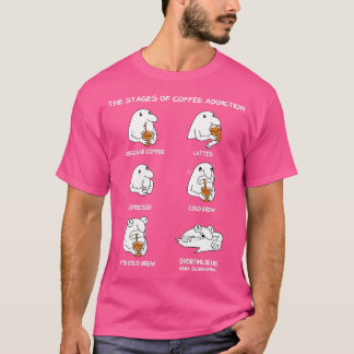 T-shirt Addict De Café Pour Hommes Femmes Barista Café Lov