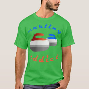 T-shirt addict de curling 3