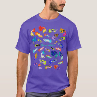 T-shirt Addict de guppy