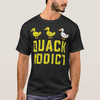 T-shirt Addict De Quack Pour Propriétaire De La Ferme D'Or