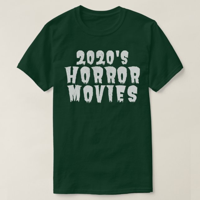 T-shirt Addict d'horreur des années 2020 (Design devant)