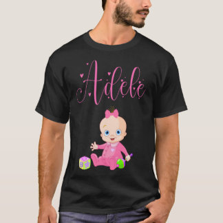 T-shirt Adele Nom de la fille - Merch 4 Adele