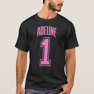 T-shirt Adeline Supporter Numéro 1 Plus grand ventilateur