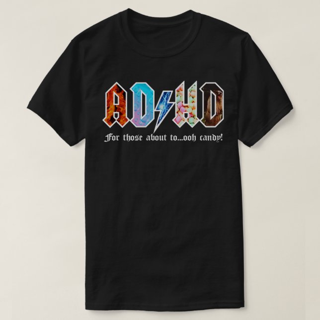 T-SHIRT ADHD (Design devant)