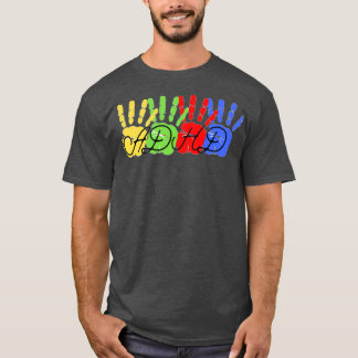 T-shirt ADHD coloré