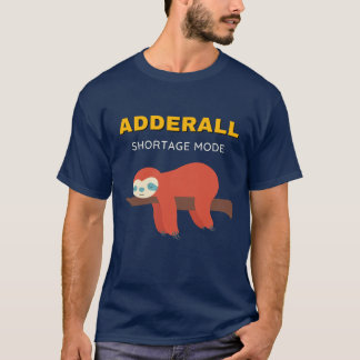 T-shirt ADHD Sleepy Sloth