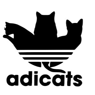 T-shirt adicats course drôle