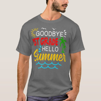 T-shirt Adieu 1ère année Bonjour été 1ère année Gradua