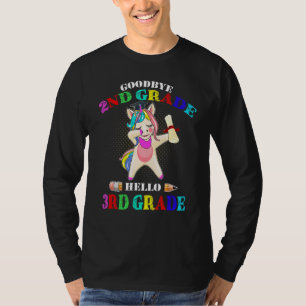 T-shirt Adieu 2e année Bonjour 3e année Graduation Unico