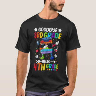 T-shirt Adieu 3e année Bonjour 4e année Graduation Poppi
