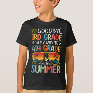 T-shirt Adieu 3e année En route vers 4e année, mais en pre