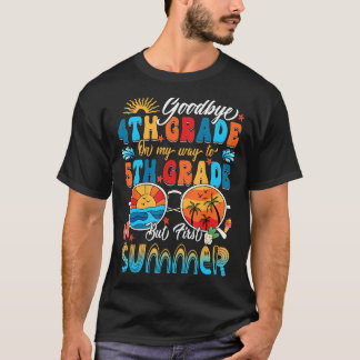 T-shirt Adieu 4e année Diplôme à 5e année Scolaire S