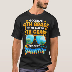 T-shirt Adieu 4e grade - 5e année Bonjour Su