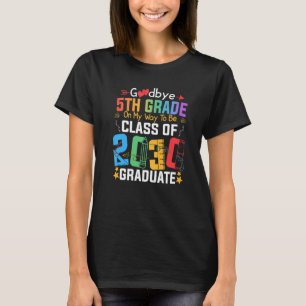 T-shirt Adieu 5ème Grade En route pour être classe de 2030