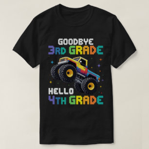 T-shirt Adieu Camion Monster de 3e année
